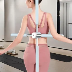 BASTONCINI DA YOGA RETRATTILI STRUMENTO ALLUNGAMENTO CORRETTORE POSTURALE SCHIENA