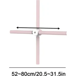 BASTONCINI DA YOGA RETRATTILI STRUMENTO ALLUNGAMENTO CORRETTORE POSTURALE SCHIENA