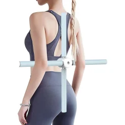 BASTONCINI DA YOGA RETRATTILI STRUMENTO ALLUNGAMENTO CORRETTORE POSTURALE SCHIENA