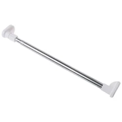 BASTONE ASTA TENDA DOCCIA BARRA TELESCOPICA DA 160 CM A 300 CM IN ACCIAIO