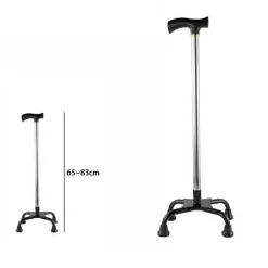 BASTONE DA PASSEGGIO DEAMBULATORE REGOLABILE 65-83CM PER ANZIANI DISABILI 67554