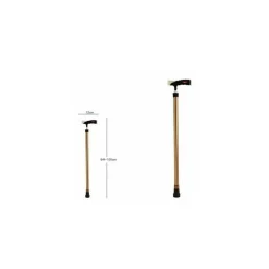 BASTONE DA PASSEGGIO PER ANZIANI DISABILI IN ALLUMINIO ALTEZZA REGOLABILE