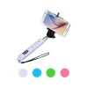 BASTONE PER SELFIE MONOPIEDE PER SMARTPHONE CELLULARE CON TASTO ZOOM ACCENSIONE