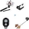 BASTONE PER SELFIE MONOPIEDE PER SMARTPHONE CELLULARE CON TELECOMANDO
