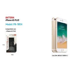 BATTERIA COMPATIBILE PER IPHONE 6S PLUS LI-ION 3.8V 2750MAH RICAMBIO MAXTECH PA-T054