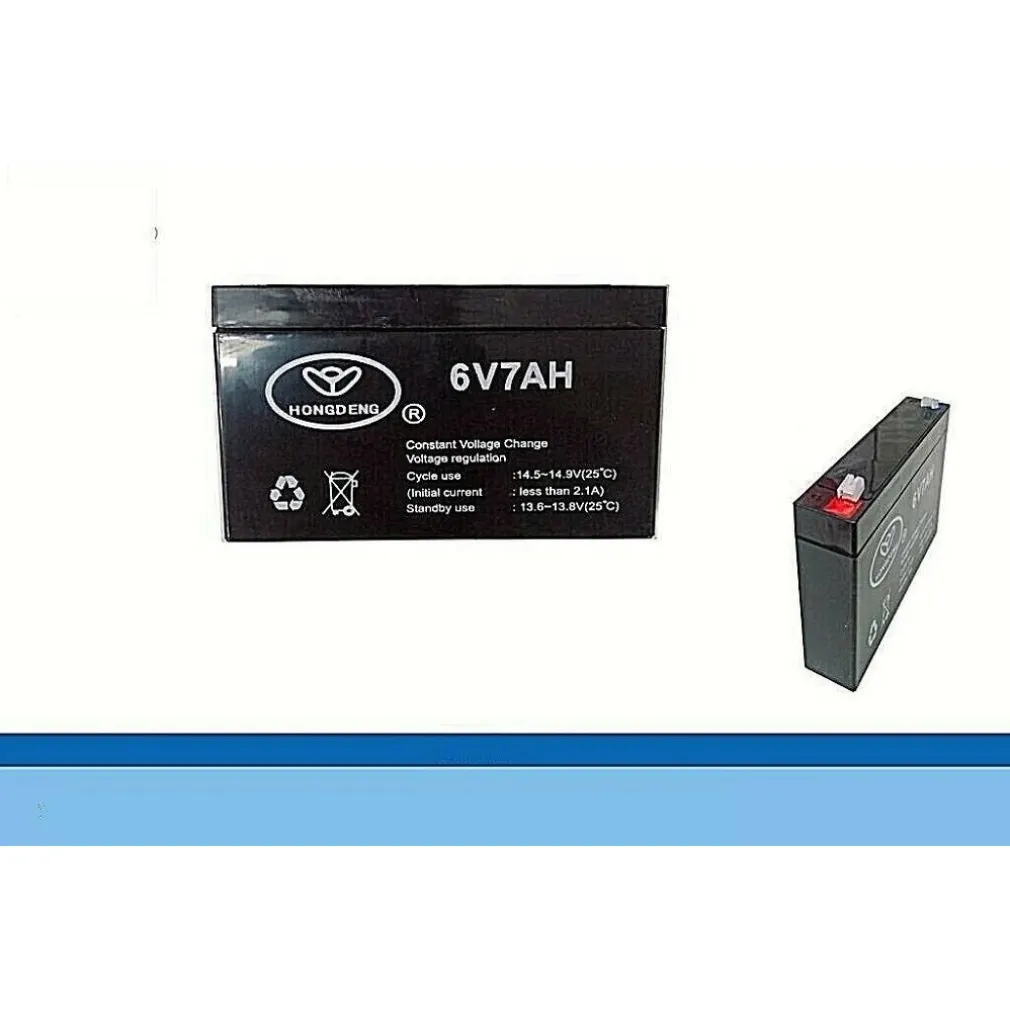 BATTERIA ERMETICA RICARICABILE 6 VOLT 7 GRUPPO CONTINUITÀ GIOCATTOLI AMPERE