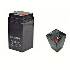 BATTERIA ERMETICA TAMPONE RICARICABILE 4V 4A GRUPPO CONTINUITÀ GIOCATTOLI