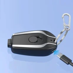 BATTERIA ESTERNA POWER BANK 1500MAH PORTACHIAVI PER IPHONE YD-101