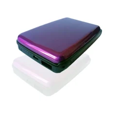 BATTERIA ESTERNA POWER BANK 2 IN 1 PORTA CARTE DI CREDITO TESSERA IN ALLUMINIO