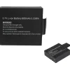 BATTERIA RICARICABILE 3.7V 3.33WH LI-ION 900MAH COMPATIBILE QUMOX SJ4000 SJ5000S