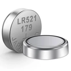 BATTERIE PILE LR521/AGO 1.5V A BOTTONE PER OROLOGI TELECOMANDI MAXTECH AGO