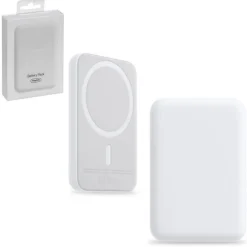 BATTERY PACK PER IPHONE MAGSAFE POWERBANK WIRELESS SENZA FILI RICARICA AVANZATA