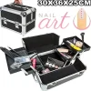 BAULETTO RIGIDO VALIGIA RIGIDA BEAUTY CASE PER ESTETISTA MAKE UP NAIL ART