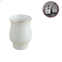 BICCHIERE DI RICAMBIO PORTASPAZZOLINI PER SUPPORTI A MURO ATTACCO STANDARD 59341