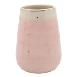 BICCHIERE PORTA SPAZZOLINI DENTIFRICIO 8.5 X 11.4CM ACCESSORI ARREDO BAGNO 79970