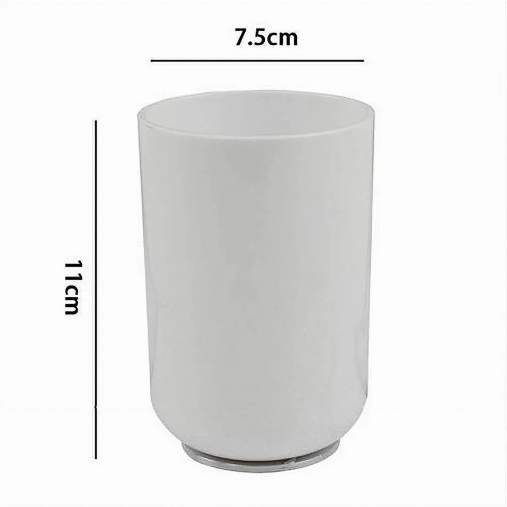 BICCHIERE PORTA SPAZZOLINI DENTIFRICIO BIANCO ACCESSORI ARREDO PER BAGNO 69463