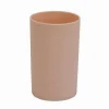 BICCHIERE PORTA SPAZZOLINI DA DENTI COLORE ROSA ACCESSORI ARREDO BAGNO 79783