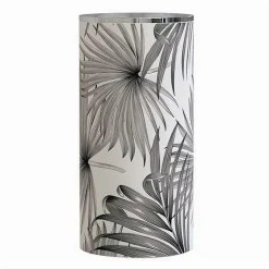 BICCHIERE PORTA SPAZZOLINO CON FORI TROPICALE ACCESSORIO ARREDO DA BAGNO 87069