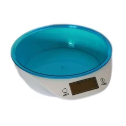 BILANCIA DA CUCINA DIGITALE PRECISIONE DA 1GR A 5KG CON RIPIANO COLORATO TARE