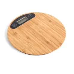 BILANCIA DA CUCINA DIGITALE DI PRECISIONE CON PIATTO IN LEGNO PER ALIMENTI DOSI