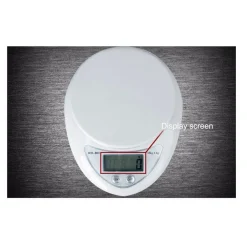 BILANCIA DA CUCINA DIGITALE PRECISIONE DA 1GR A 5KG CON TASTO TARA DISPLAY LCD