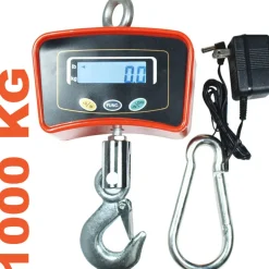 BILANCIA DA GRU 1000 KG CON GANCIO ACCIAIO INOX BILANCIA INDUSTRIALE