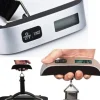 BILANCIA DIGITALE CON FASCIA PESA BAGAGLI A MANO VALIGIE PORTATILE DA VIAGGIO