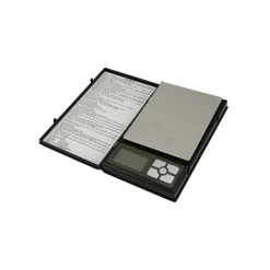 BILANCIA ELETTRONICA PIEGHEVOLE NOTEBOOK 11085 500g x 0.1g TASCABILE 90x115MM
