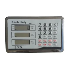 BILANCIA INDUSTRIALE DA TERRA CON PIATTAFORMA DISPLAY DIGITALE PESO 300 KG