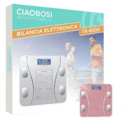 BILANCIA PESAPERSONE DIGITALE PROFESSIONALE 180KG ELETTRONICA DISPLAY LCD TX-8100
