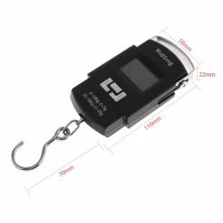 BILANCIA PORTATILE ELETTRONICA PER PESCA CACCIA PESA BAGAGLI 50 KG WH-A08