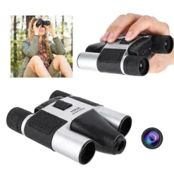 BINOCOLO CON FOTOCAMERA DIGITALE TELESCOPIO TF MICROSD 10X25 DT08 1.3MP CMOS