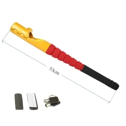 BLOCCASTERZO BLOCCA VOLANTE ANTIFURTO AUTO MAZZA BASEBALL DIFESA BLINDOSTERZO