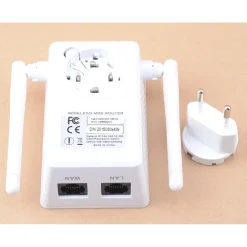 BOAS 750M Wireless-N LAN Wifi Ripetitore AP estensione Wifi 2.4G con 2 antenne