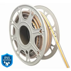 BOBINA 100MT STRIP LED COB 220V ESTERNO IP65 LUCE 3000K 4000K 6500K 220V-COB-288