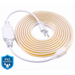 BOBINA 100MT STRIP LED COB 220V ESTERNO IP65 LUCE 3000K 4000K 6500K 220V-COB-288