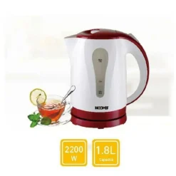 BOLLITORE ELETTRICO 2200 WATT 1.8 LITRI CON BASE GIREVOLE DI 360° PER TE' INFUSI