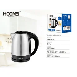 BOLLITORE ELETTRICO 2200 WATT 1.7 LITRI PER INFUSI TISANE HOOMEI HM-5535