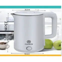 BOLLITORE ELETTRICO CAPACITÀ 2,3 LITRI 1350W ACQUA TISANE UFFICIO VIAGGI TX-9552