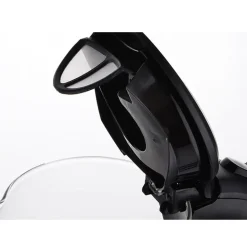 BOLLITORE ELETTRICO IN VETRO 1,7LT 2200W ACQUA CALDA CORDLESS CON LUCE LED BLU