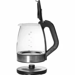 BOLLITORE ELETTRICO IN VETRO 2 LT 2200W SPEGNIMENTO AUTOMATICO PER CAFFÈ SOLUBILE TISANE