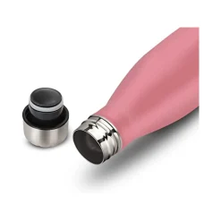 BORRACCIA SPORTIVA 350 ML ACCIAIO INOX DOPPIA PARETE PER SPORT SCUOLA CAMPEGGIO