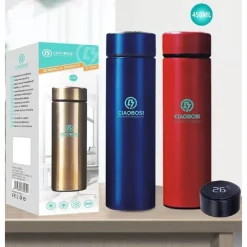 BORRACCIA TERMICA IN ACCIAIO 450 ML THERMOS CALDO FREDDO PORTA BEVANDE TX-8262