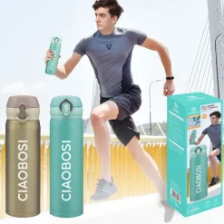 BORRACCIA TERMICA PORTA VIVANDE THERMOS TERMOS CONTENITORE BOTTIGLIA 500ML TX-9007