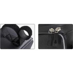 BORSA PER MANUBRIO TELAIO ANTERIORE PER BICI MOUNTAIN BIKE 20,5X8,2X8,2X10,3X3CM