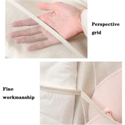 BORSA PORTAOGGETTI DA PARETE ORGANIZZATORE ARMADIO LAVABILE CON GANCIO METALLO 30 TASCHE