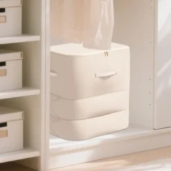 BORSA PORTAOGGETTI PER PIUMINO ORGANIZER A COMPRESSIONE CONTENITORE ANTIPOLVERE RESISTENTE