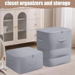 BORSA PORTAOGGETTI PER PIUMINO ORGANIZER A COMPRESSIONE CONTENITORE ANTIPOLVERE RESISTENTE