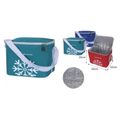 BORSA TERMICA 16 LT 32X20X25 CM FRIGO PORTA ALIMENTI PRANZO SPIAGGIA MARE 12835