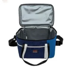 BORSA TERMICA BICOLOR 16 LT CON TRACOLLA 32X20X25 CM VIAGGI MARE CAMPEGGIO 15407